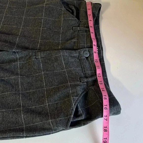 Imperfect straight leg pants size 8M pockets belt loops Lee Riders gray grey - Picture 2 of 9